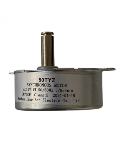 AC 12 Volt 5/6 RPM Motor 