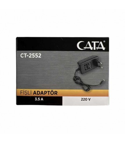 3,5 Amper 12 Volt Fi̇şli̇ Adaptör Cata CT-2552