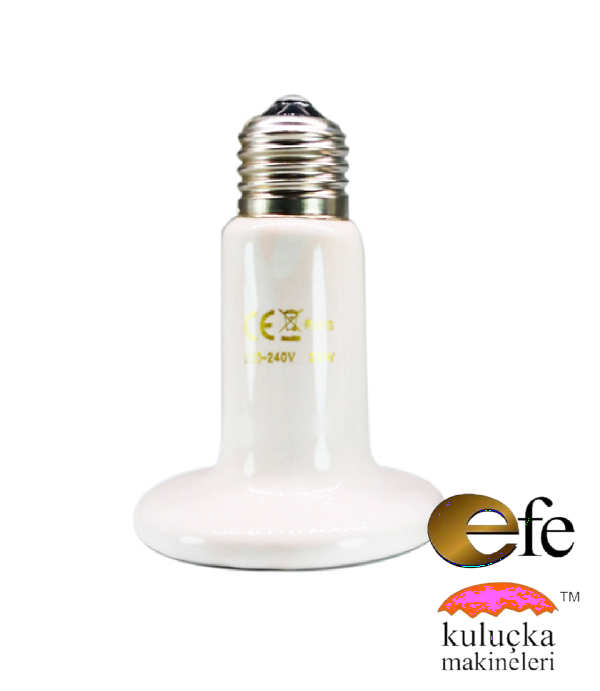 Beyaz Seramik Isıtıcı 150 Watt