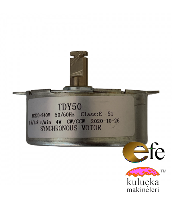 220 Volt 1.5/1.8 RPM Motor