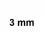 3 mm