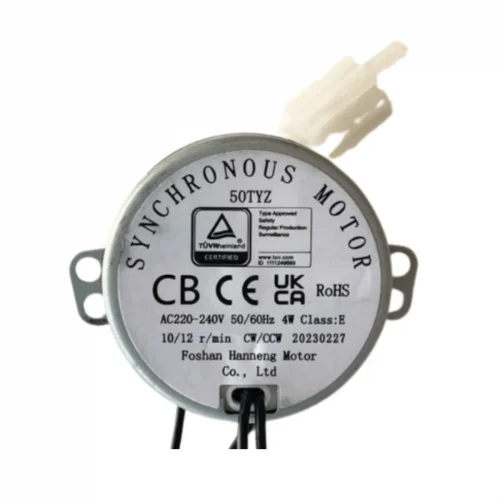 50 TYZ 10/12 RPM Motor 50 TYZ 10/12 RPM Motor