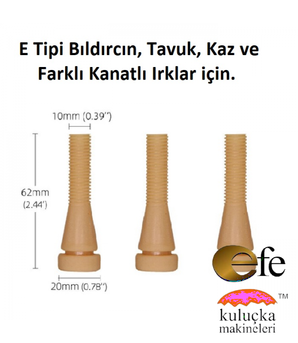 Bıldırcın Tüy Yolma Parmak