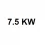 7.5 KW