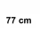 77 cm