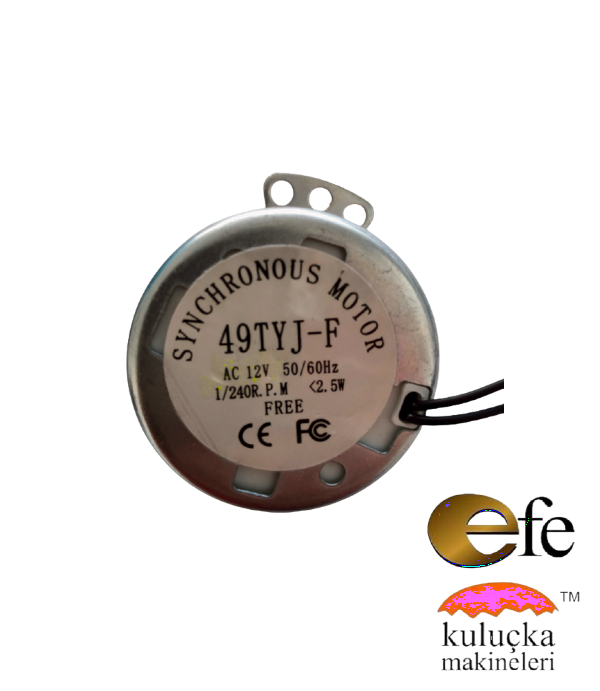 AC 12 Volt 1/240 RPM motor