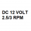 DC 12 VOLT 2.5/3 RPM