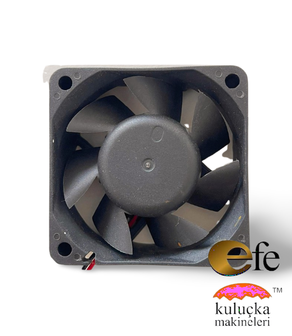 Hobi Kuluçka Makinesi Fan 6 CM
