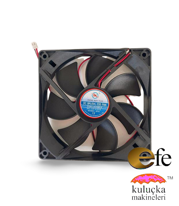 Hobi Kuluçka Makinesi fan 12 CM