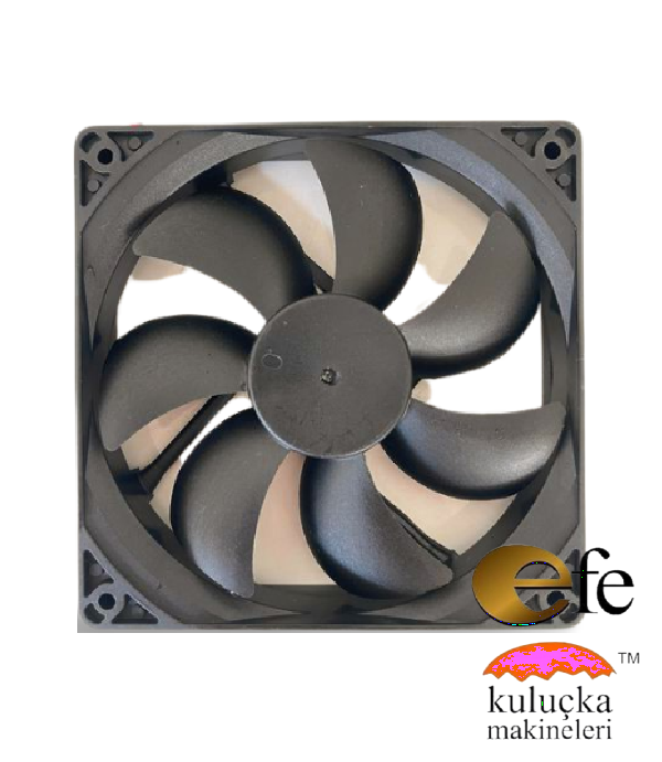Hobi Kuluçka Makinesi fan 12 CM