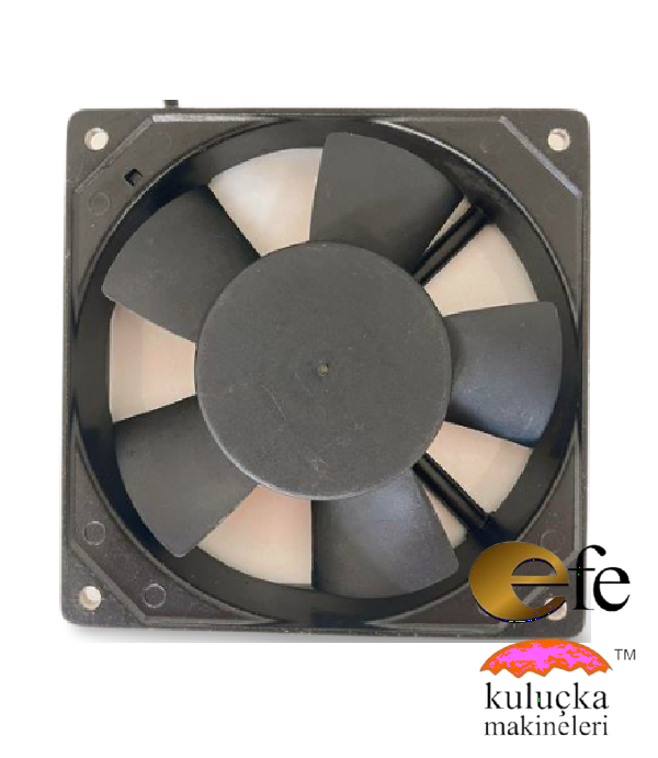 Kuluçka Makinesi Fani 220 Volt 12 cm