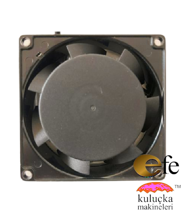 Kuluçka Makinesi Fanı 220 Volt 8 CM