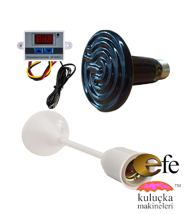Seramik Isıtıcı Termostatlı Set