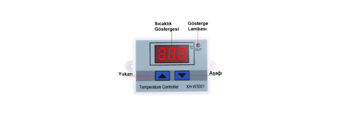 XH-W3001 termostati 12 Volt