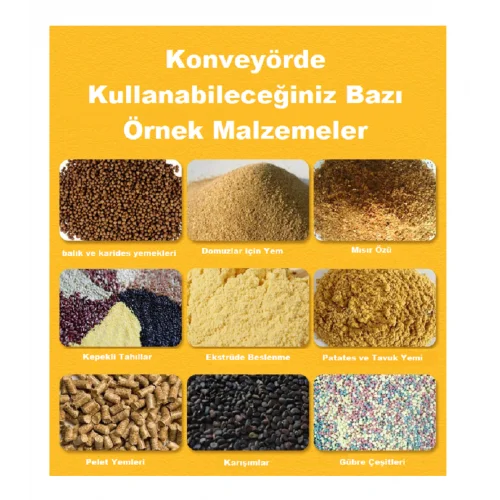 Pelet Makinesi Konveyörü Pelet Makinesi Konveyörü